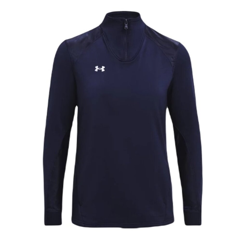 Women's Navy Blue Under Armour Command ¼ Zip
